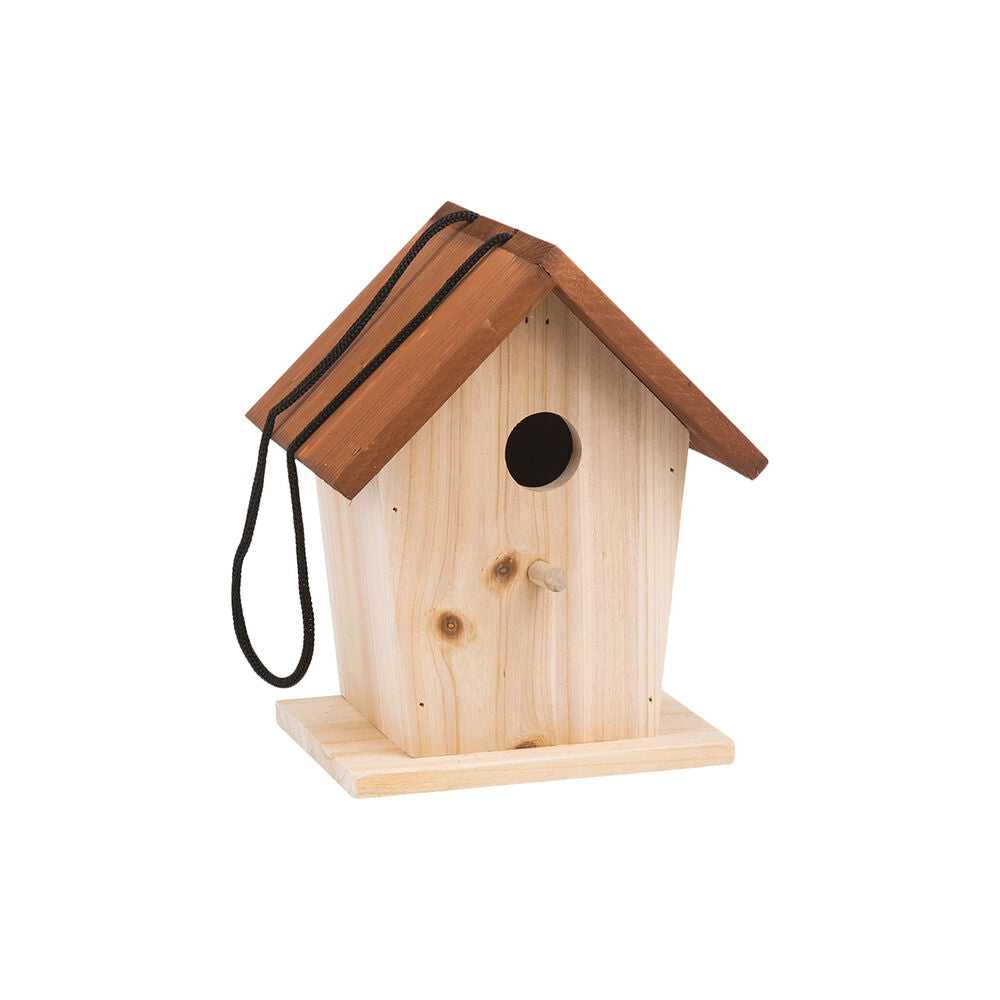 Wooden Bird House By Moulin Roty