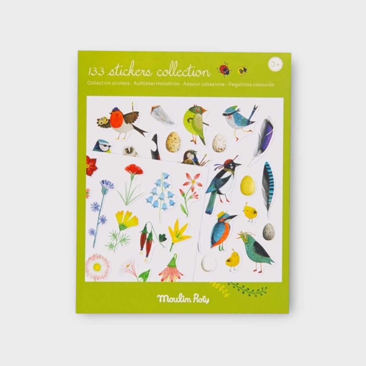 Moulin Roty The Botanist Sticker Set