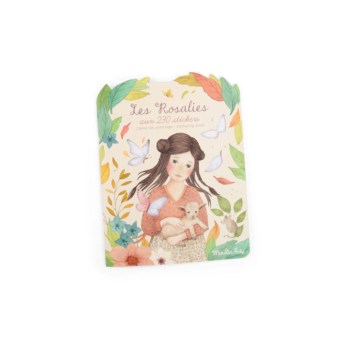Moulin Roty Les Rosalies Colouring & Sticker Book (230 Stickers)