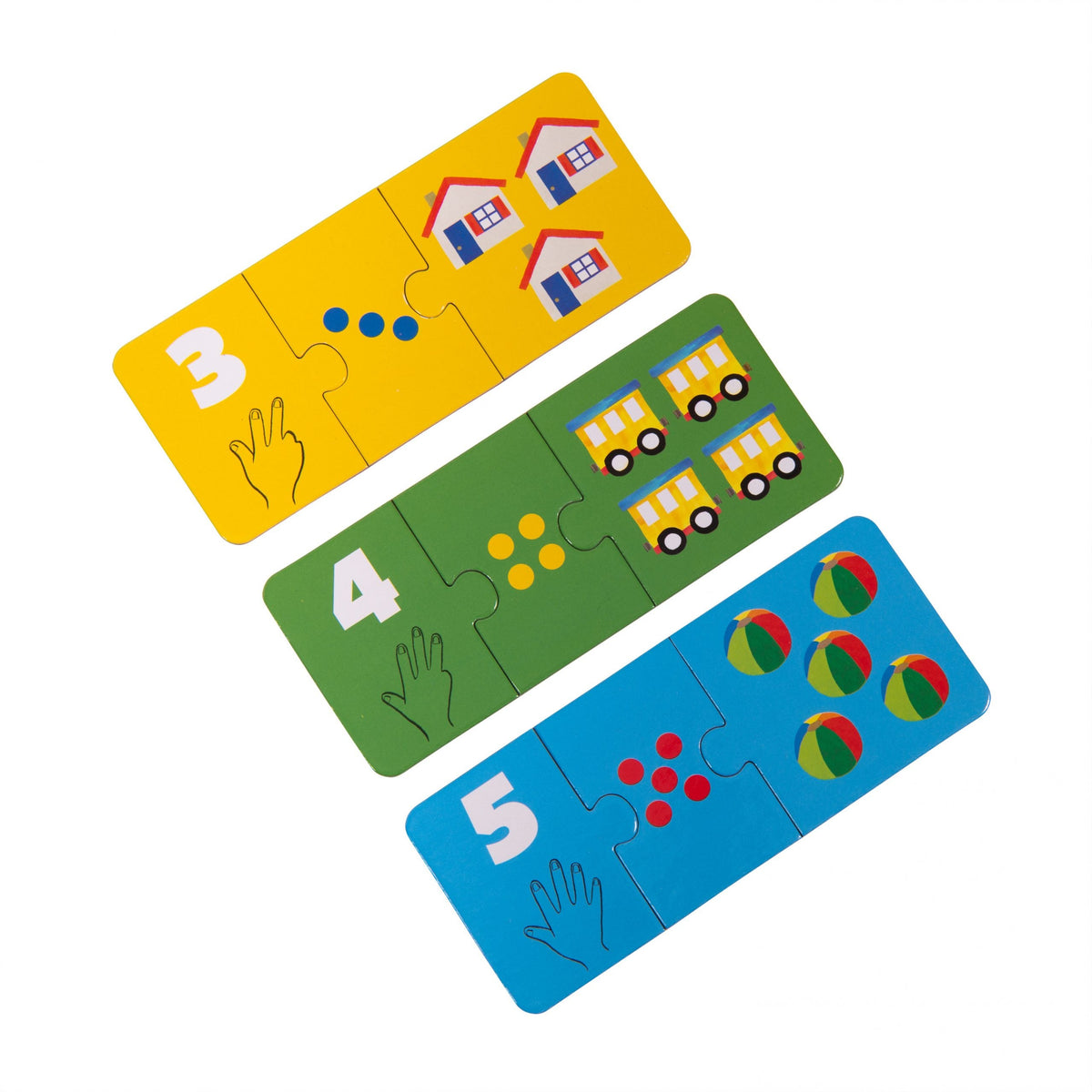 Les Popipop Number Puzzle By Moulin Roty