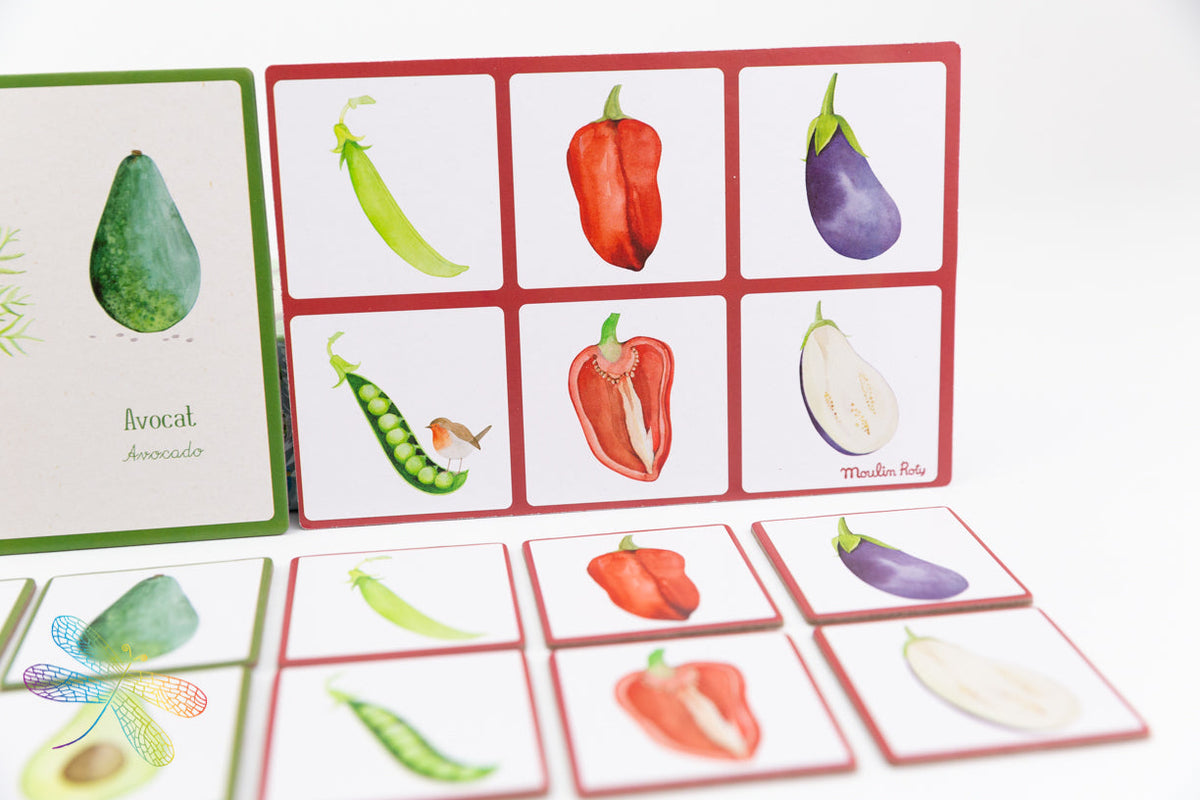 Vegetable Lotto And Memory Game By Moulin Roty