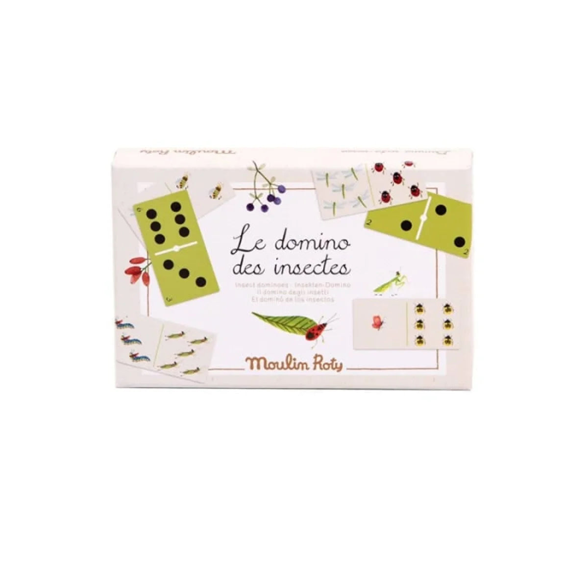 Insect Dominos Game By Moulin Roty