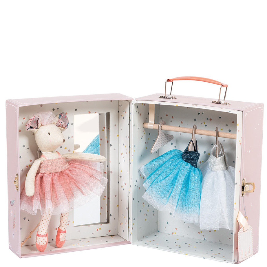 Moulin Roty Ballerina Mouse Valise