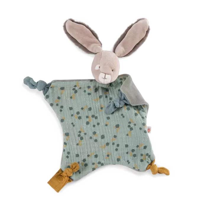 Moulin Roty Trois Petits Lapins-Sage Rabbit Comforter