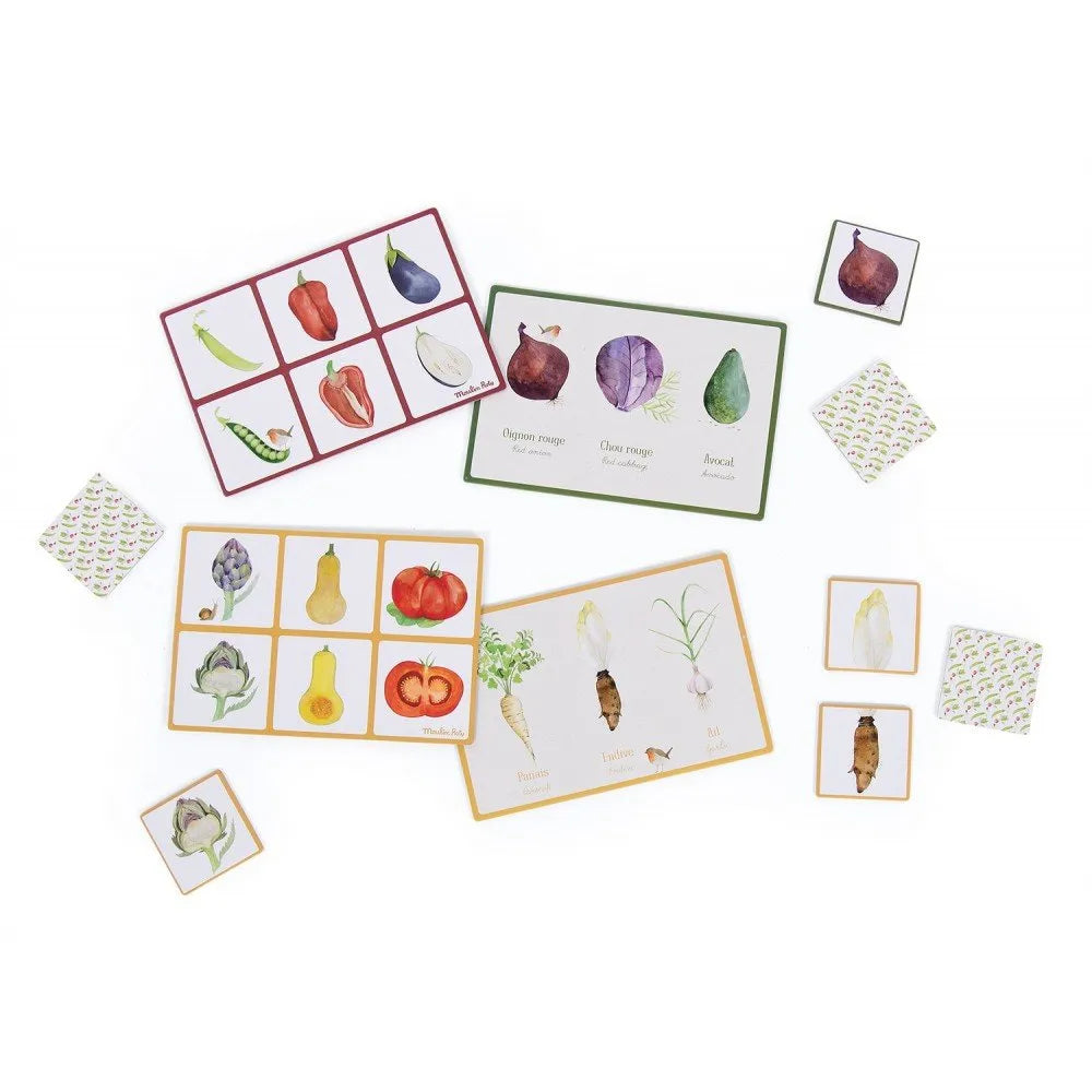 Moulin Roty Vegetable Lotto & Memory Game