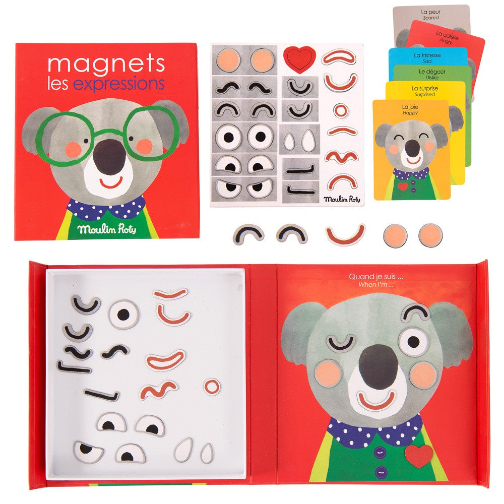  Moulin Roty Magnetic Game - Expressions