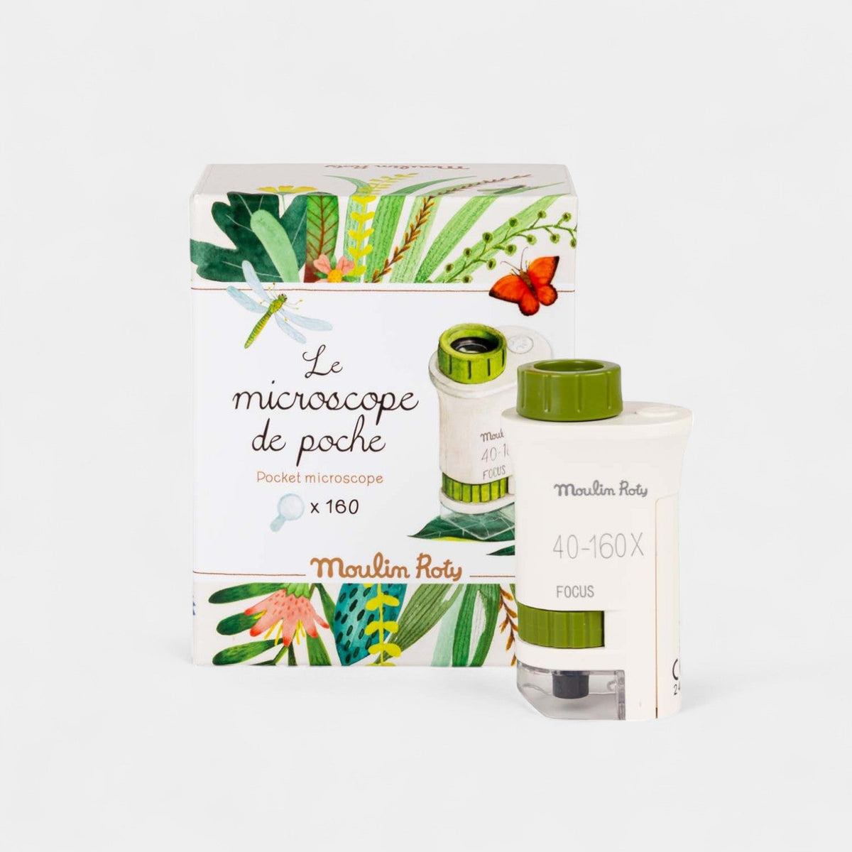 Moulin Roty Pocket Microscope 40-160x