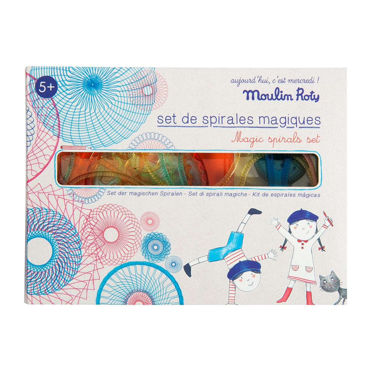  Aujoud'Hui Magic Spirals Set By Moulin Roty