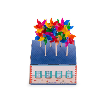 Moulin Roty Aujourd'hui Coloured Windmills