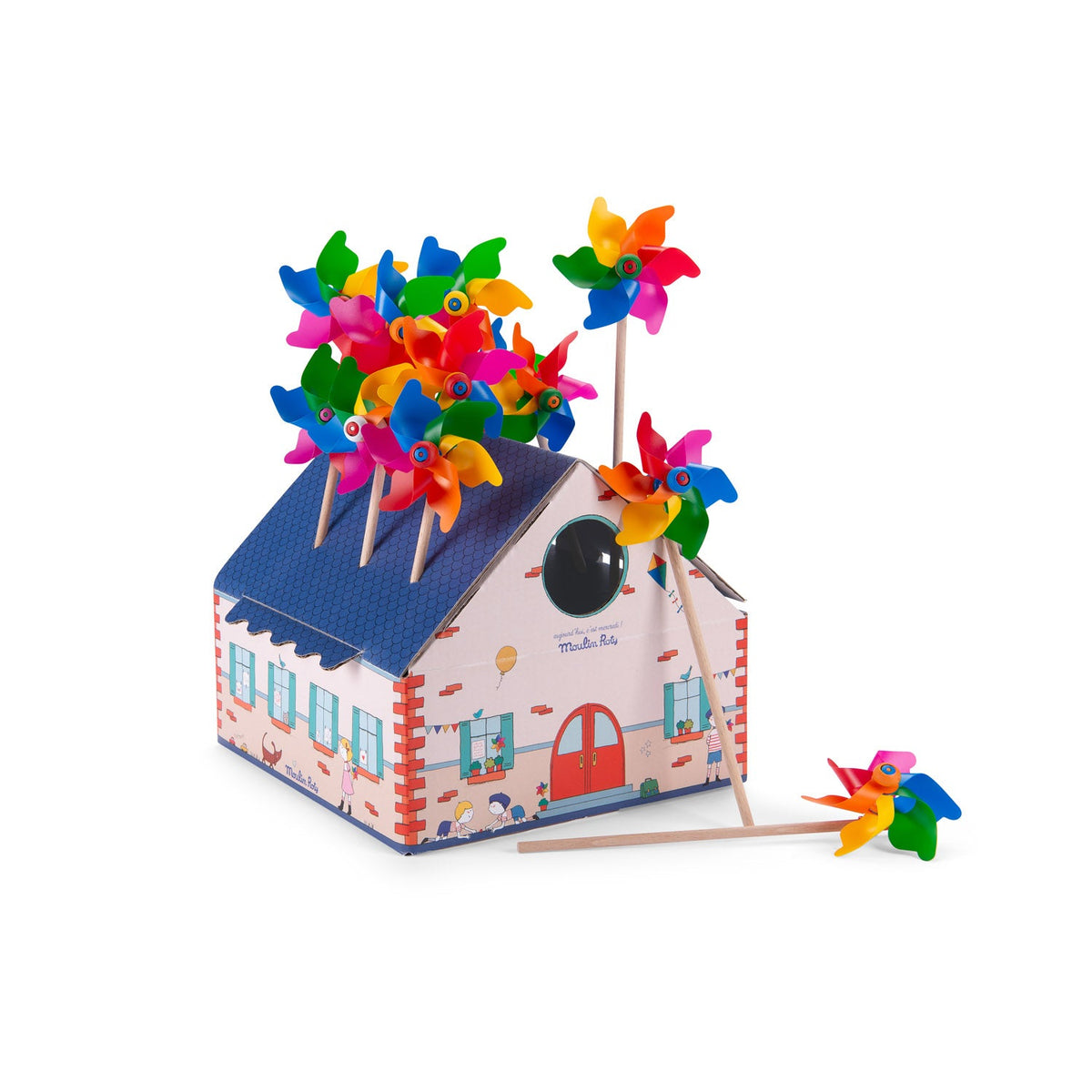 Moulin Roty Aujourd'hui Coloured Windmills
