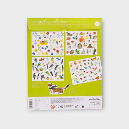 Moulin Roty The Botanist Sticker Set