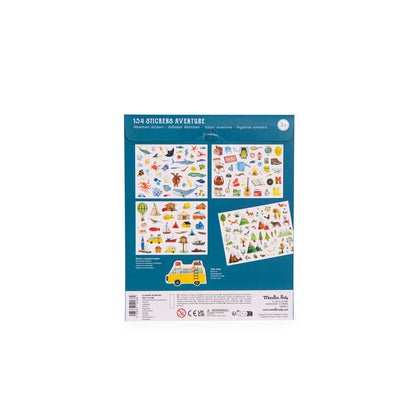  Explorateur Pack Of 154 Stickers By Moulin Roty