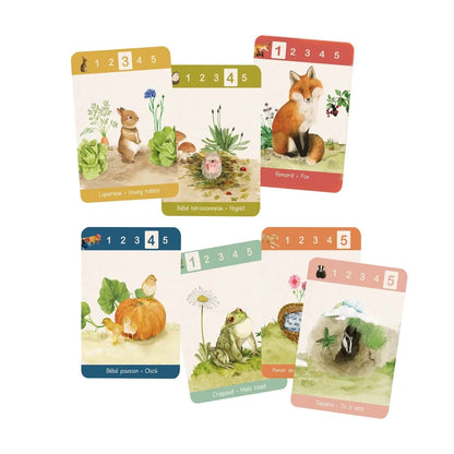 Moulin Roty Happy Families Game | In The Garden
