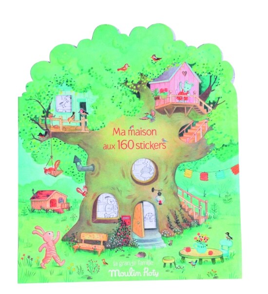  La Grand Famille Sticker Book By Moulin Roty