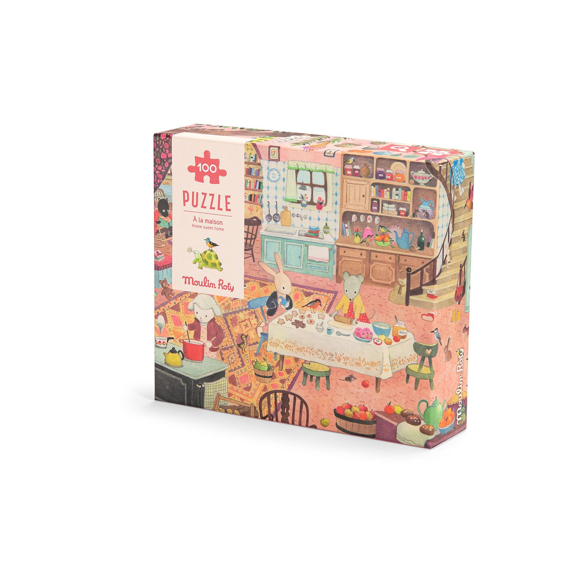 Moulin Roty La Grande Famille Puzzle - A La Maison (100 Pieces)