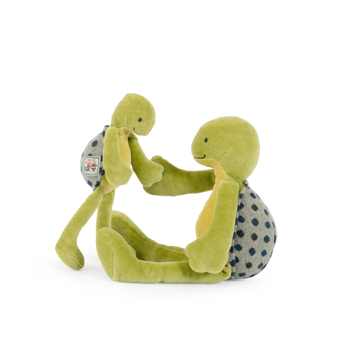 Moulin Roty La Grande Famille Tiny Camille The Turtle 20cm