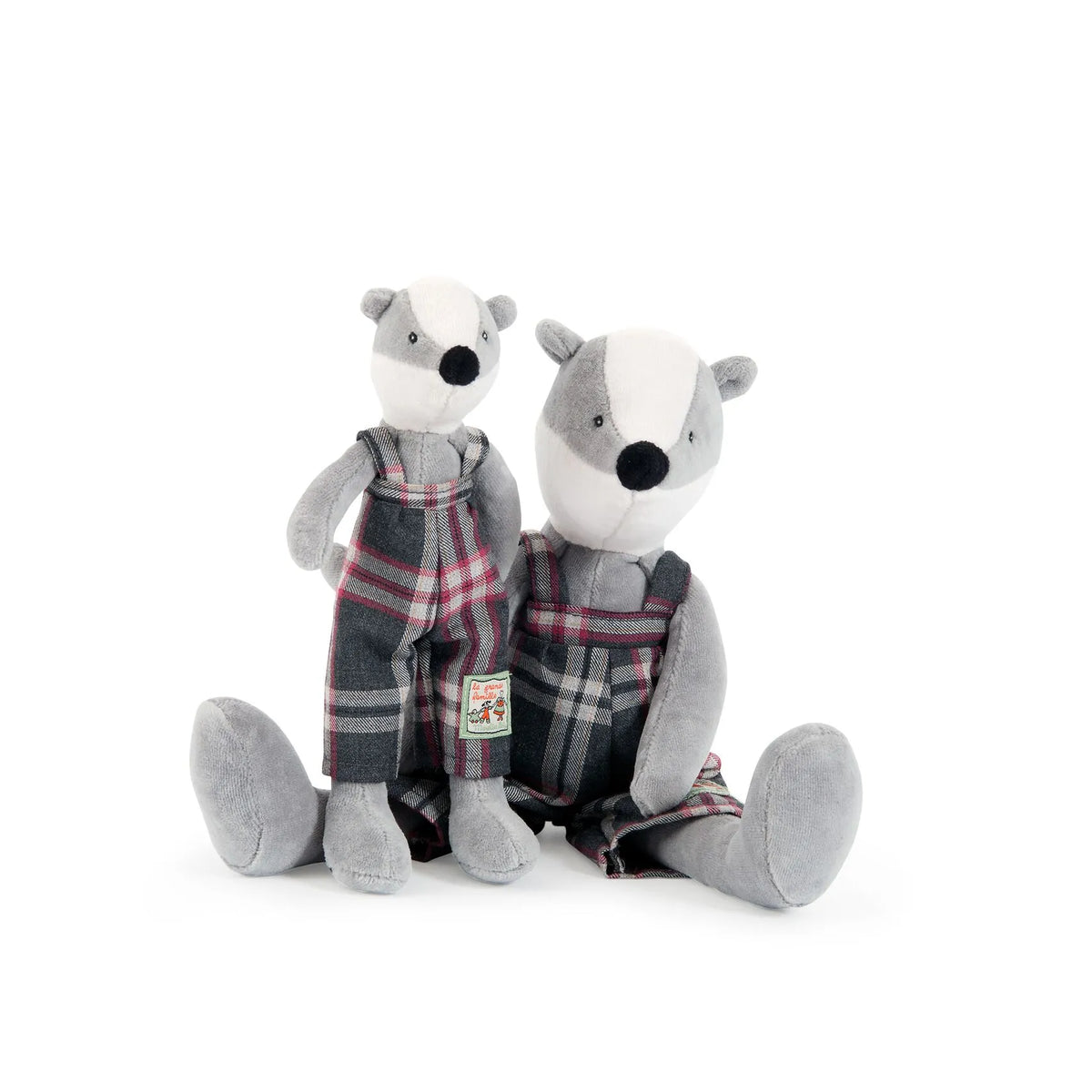 Moulin Roty La Grande Famille Tiny Victor The Badger 20cm
