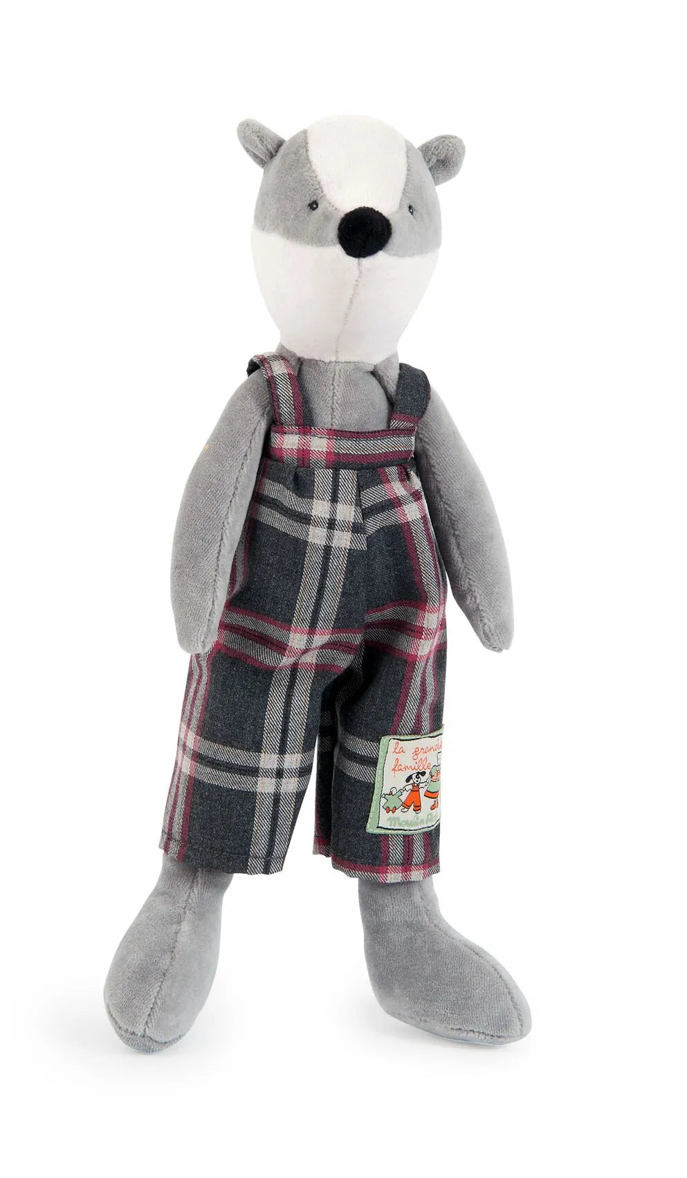 Moulin Roty La Grande Famille Tiny Victor The Badger 20cm