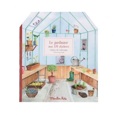  Le Jardin Garden Sticker Book By Moulin Roty