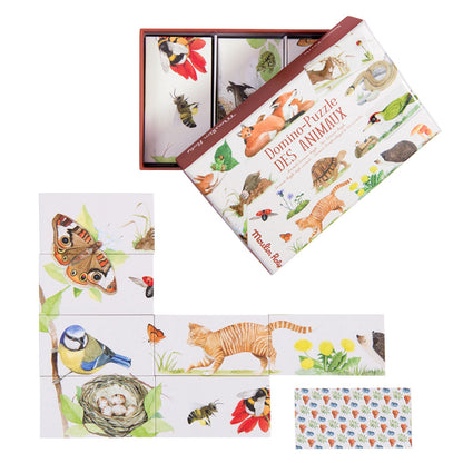 Moulin Roty Le Jardin Animals Domino Puzzle