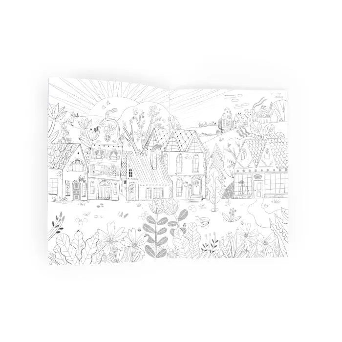 Moulin Roty Les Minouchkas Colouring Book (36 Pages)