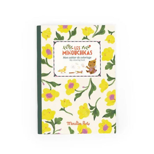 Moulin Roty Les Minouchkas Colouring Book (36 Pages)
