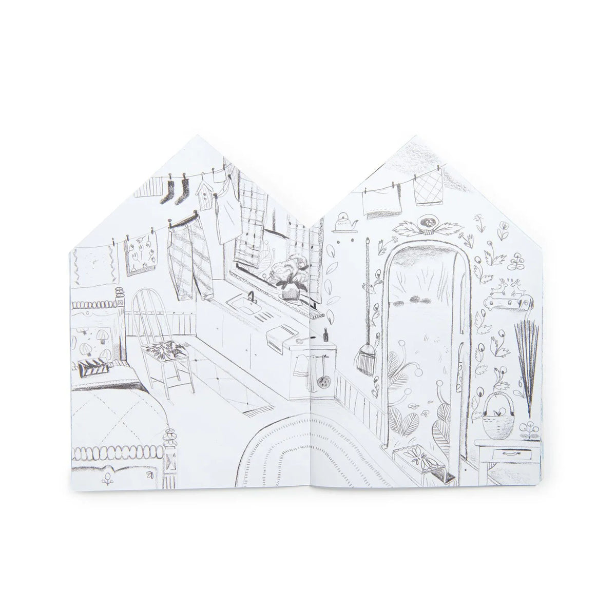 Moulin Roty Les Minouchkas Colouring + Sticker Book (150 Stickers)