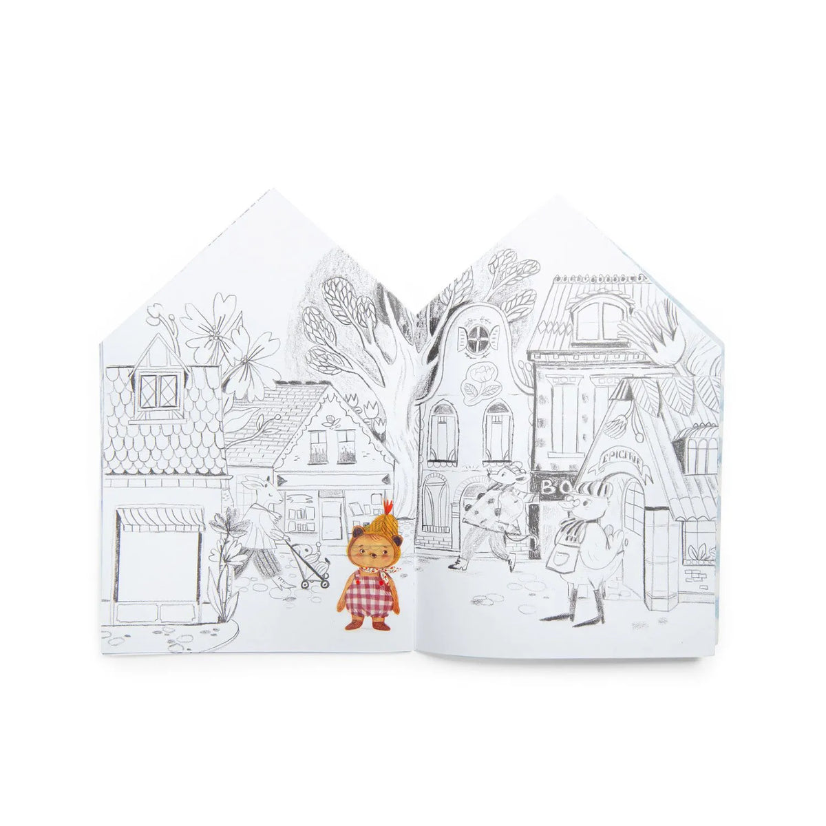 Moulin Roty Les Minouchkas Colouring + Sticker Book (150 Stickers)