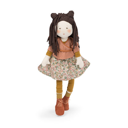  Moulin Roty French Dolls -Les Rosalies Marjolaine Rag Doll