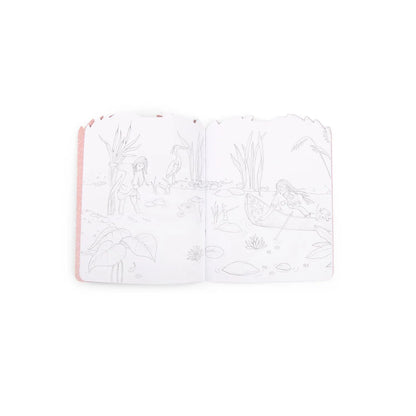 Moulin Roty Les Rosalies Colouring & Sticker Book (230 Stickers)