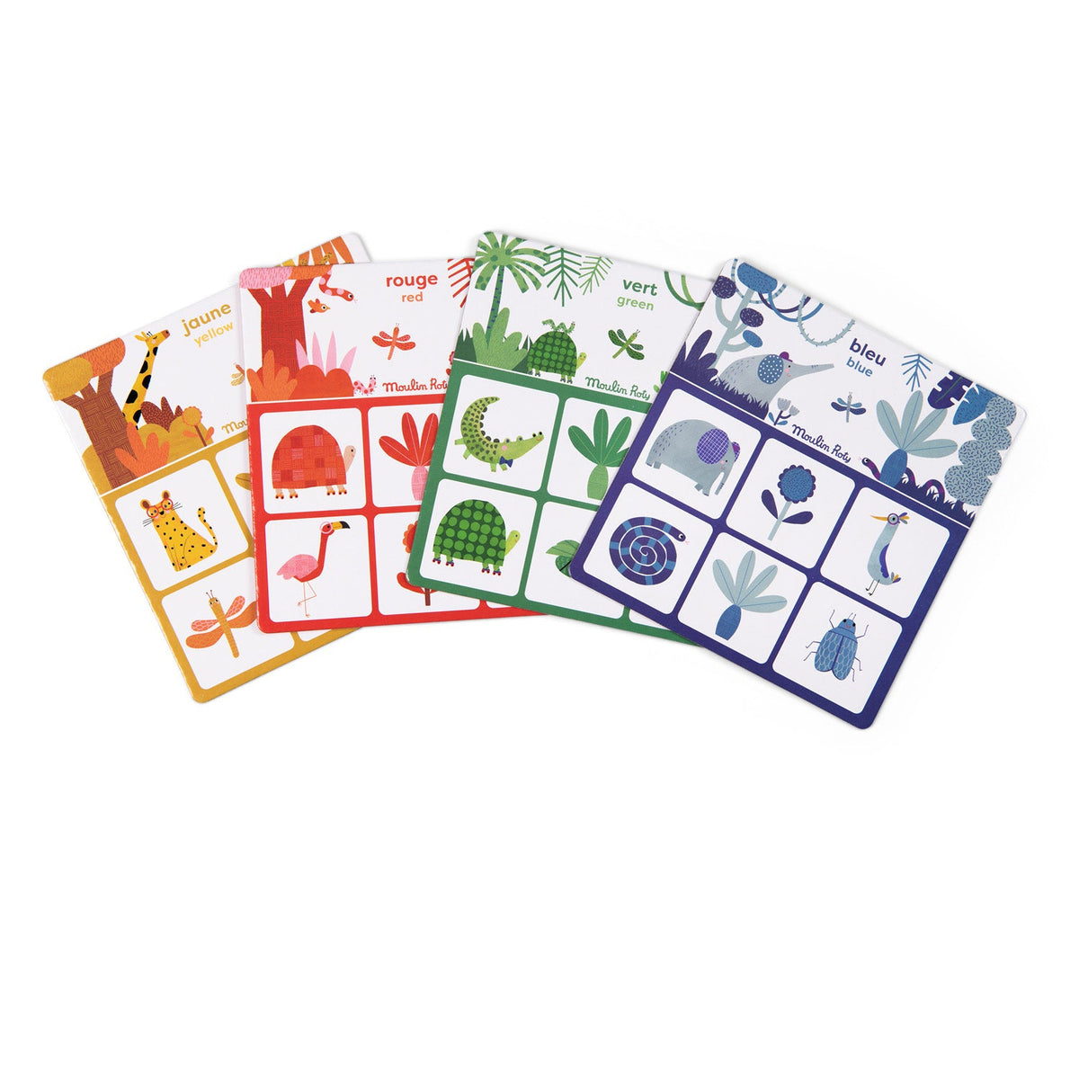  Les Toupitis Colours Lotto Game By Moulin Roty