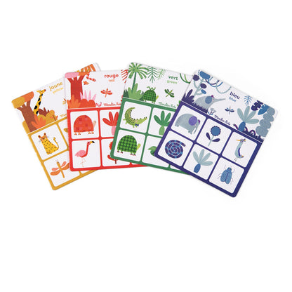  Les Toupitis Colours Lotto Game By Moulin Roty
