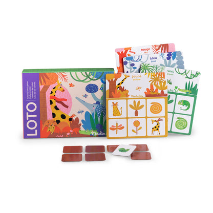  Les Toupitis Colours Lotto Game By Moulin Roty