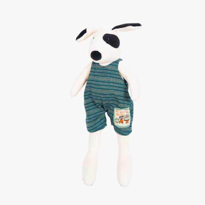  Little Julius The Dog 30cm Soft Toy By Moulin Roty - La Grande Famille