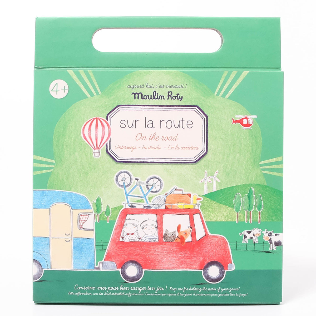Moulin Roty Magnetic On The Road Game
