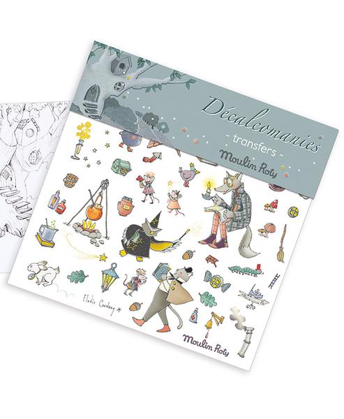  LIttle Forest Transfers/ Decals- By Moulin Roty