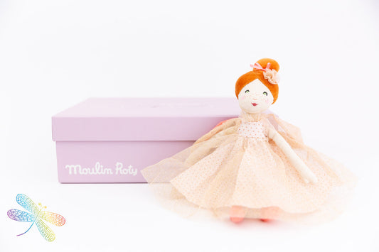  Moulin Roty Once Upon A Time - Little Pink Rose Fairy Doll