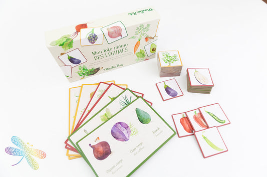  Vegetable Lotto And Memory Game By Moulin Roty