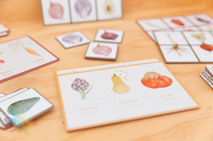  Vegetable Lotto And Memory Game By Moulin Roty