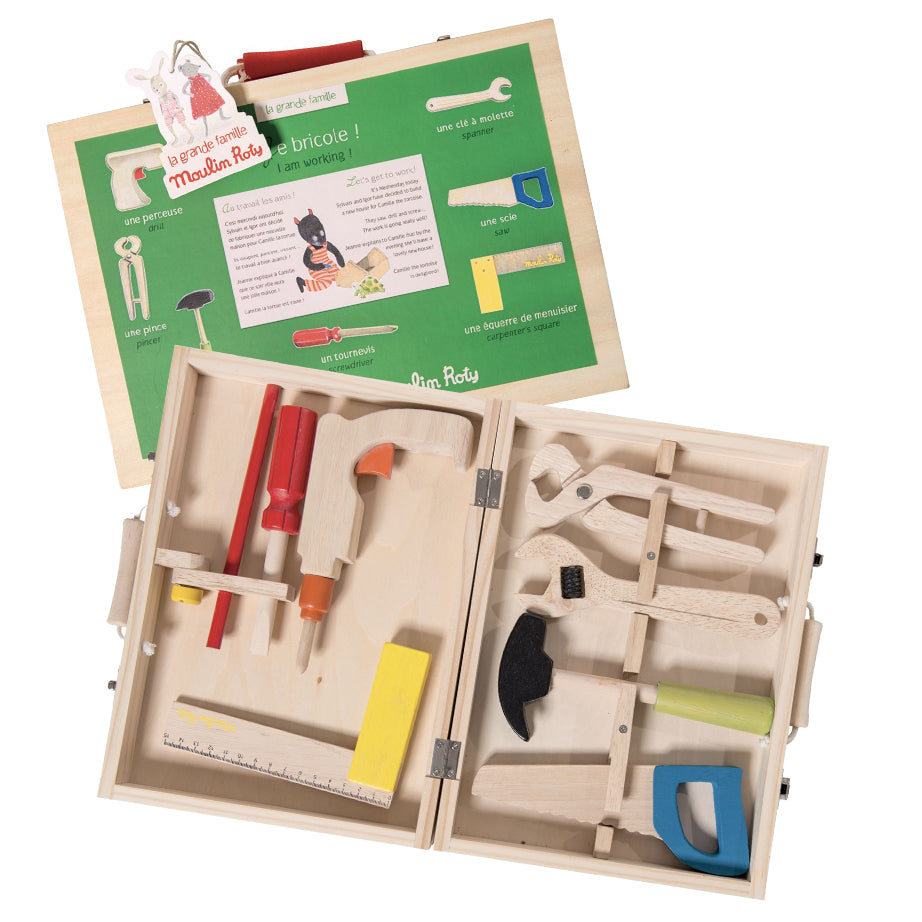 Moulin Roty I Am Working Tool Set