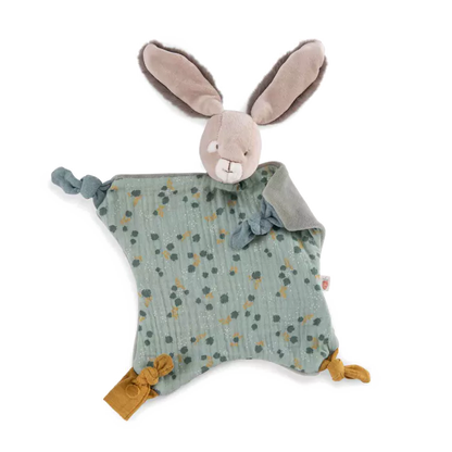 Moulin Roty Trois Petits Lapins-Sage Rabbit Comforter