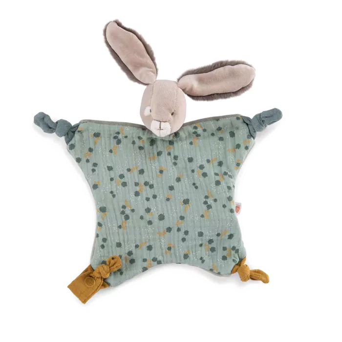 Moulin Roty Trois Petits Lapins-Sage Rabbit Comforter
