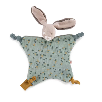 Moulin Roty Trois Petits Lapins-Sage Rabbit Comforter