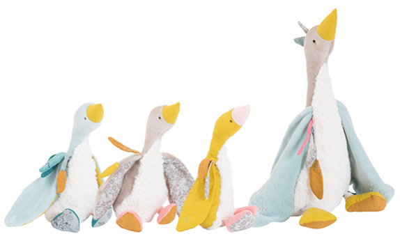  Moulin Roty Le Voyage D'Olga Plumette - (blue Goose) Soft Toy