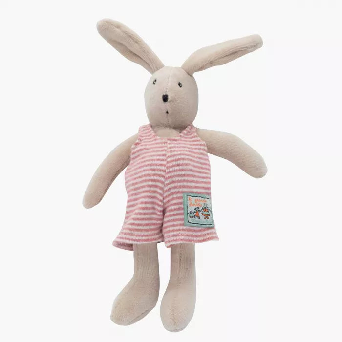  Little Slyvain The Rabbit 30cm Soft Toy By Moulin Roty -La Grande Famille