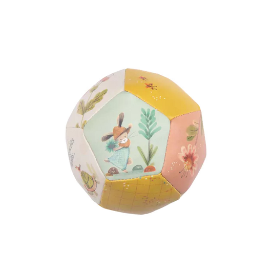Moulin Roty Trois Petit Lapins Bois Soft Ball