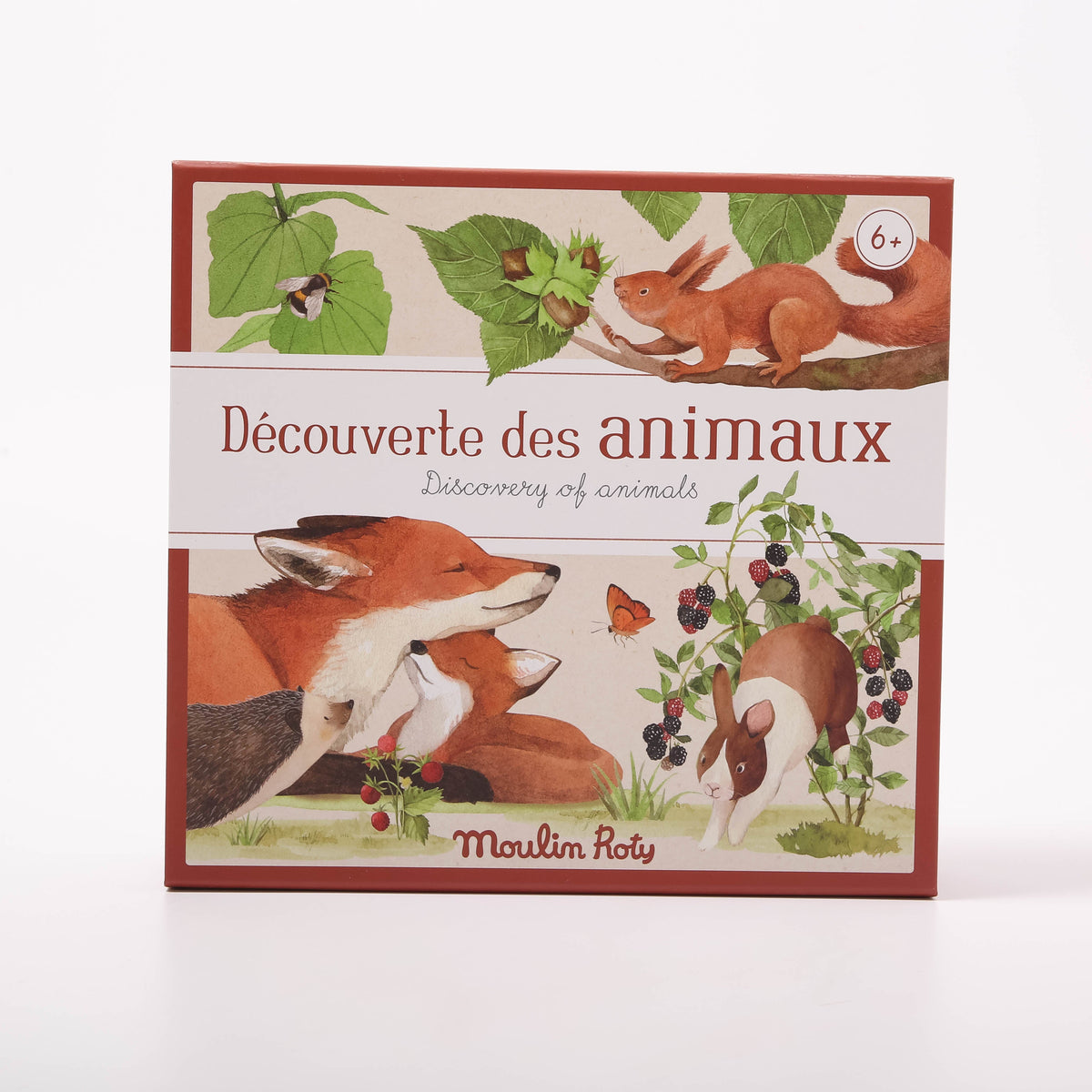Moulin Roty Discovery Of Wild Animals Box