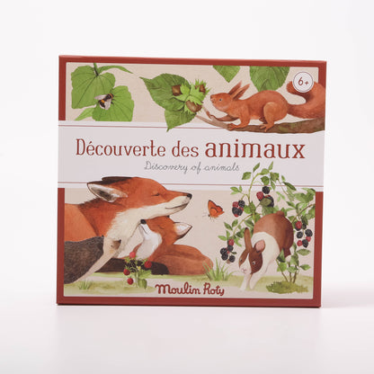 Moulin Roty Discovery Of Wild Animals Box