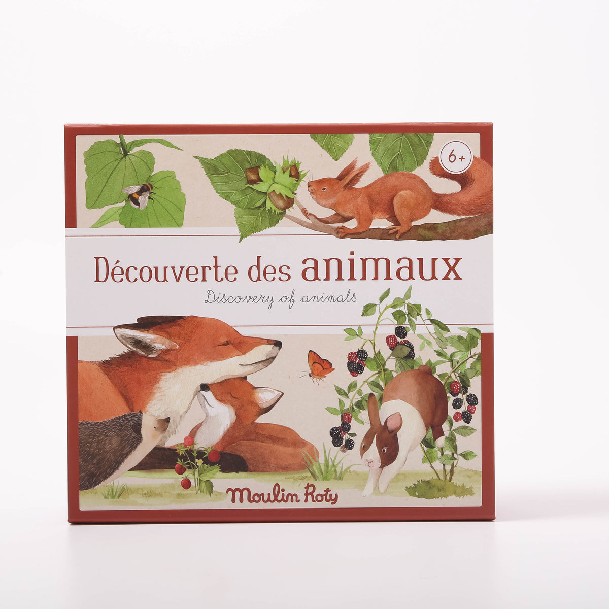 Moulin Roty Discovery Of Wild Animals Box