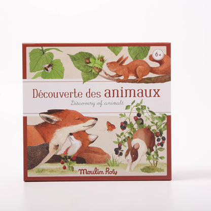 Moulin Roty Discovery Of Wild Animals Box